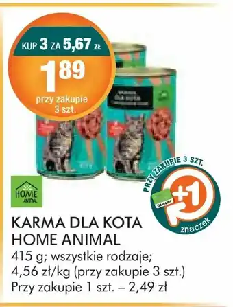 Stokrotka Karma dla kota home animal oferta