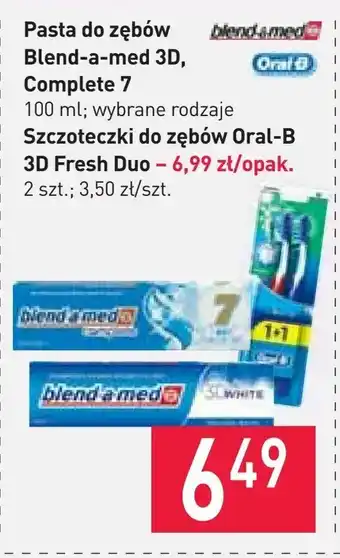 Stokrotka Pasta do zębów Bend-a-med 3D, Complete 7 oferta