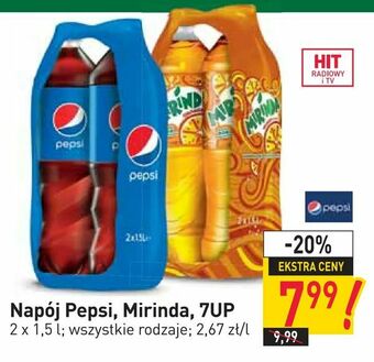 Stokrotka Napój Pepsi, Mirinda, 7UP oferta