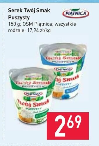 Stokrotka Serek Twój Smak Puszysty oferta