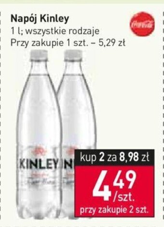 Stokrotka Kinley napój 1l oferta