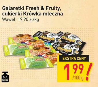 Stokrotka Galaretki Fresh & Fruity, cukierki Krówka mleczna oferta