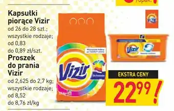 Stokrotka Kapsułki piorące Vizir, Proszek do prania Vizir oferta