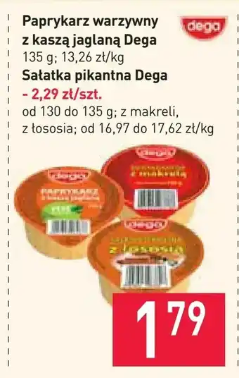 Paprykarz warzywny z kaszą jaglaną Dega