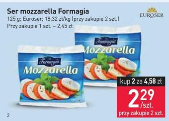 Stokrotka Ser mozzarella Formagia oferta