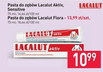 Stokrotka Pasta do zębów Lacalut Aktiv, Sensitive oferta