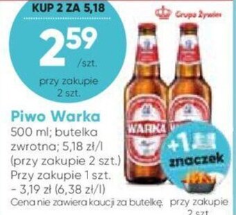 Stokrotka Warka piwo 500ml oferta