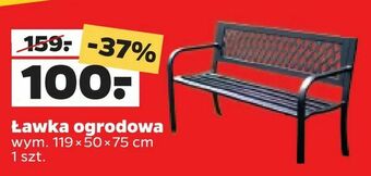 Ławka ogrodowa