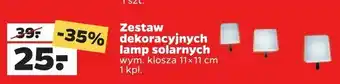 Netto Zestaw dekoracyjnych lamp solarnych oferta