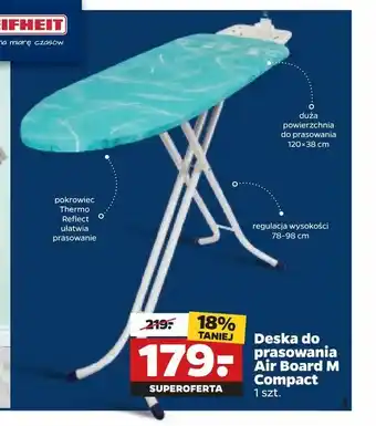 Netto Deska do prasowania Air Board M Compact oferta