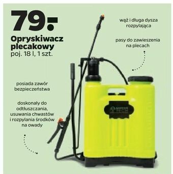 Netto Opryskiwacz plecakowy oferta