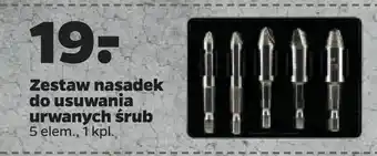 Netto Zestaw nasadek do usuwania urwanych śrub oferta