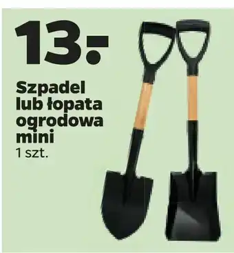 Netto Szpadel lub łopata ogrodowa mini oferta