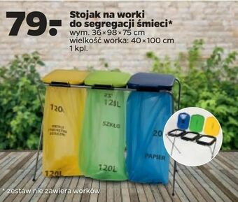 Netto Stojak na worki do segregacji śmieci oferta