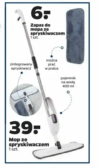 Netto Mop ze spryskiwaczem oferta