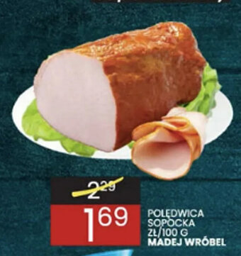 Wafelek madej&wróbel polędwica sopocka 100g oferta