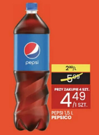 Wafelek pepsico pepsi 1,5l oferta