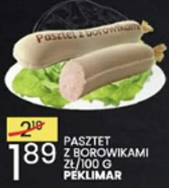 Wafelek peklimar pasztet z borowikami 100g oferta