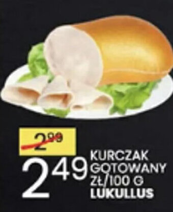 Wafelek lukullus kurczak gotowany 100g oferta