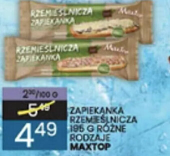 Wafelek maxtop zapiekanka rzemieślnicza 195g różne rodzaje oferta