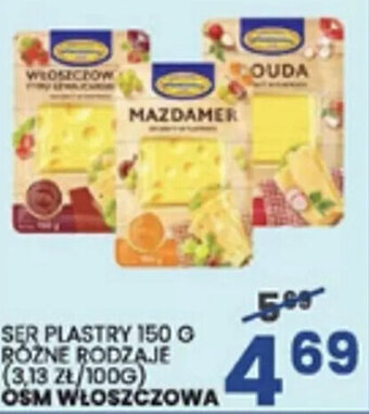 Wafelek osm włoszczowa ser plastry 150g oferta