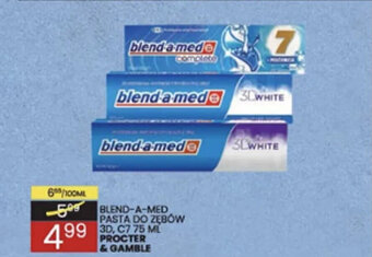 Wafelek Procter&gamble blend-a-med pasta do zębów 3d, c7 75ml oferta
