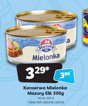 Delfin Konserwa mielonka Mazury Ełk 300g oferta