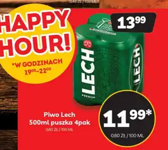 Delfin Piwo Lech 4x500ml oferta