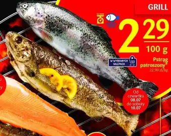 Pstrąg patroszony 100g