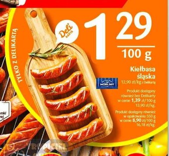 Delikatesy Centrum Kiełbasa śląska 100g oferta