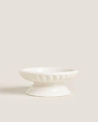 ZARA HOME Błyszczący ceramiczny świecznik oferta