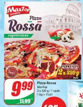 Dino MaxTop Pizza Rossa 2 x 320 g / 1 opakowanie oferta