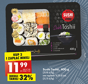 Biedronka Zestaw sushi 4 you oferta