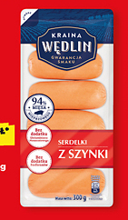 Biedronka Serdelki kraina wędlin oferta