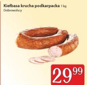Społem dobrowolscy kiełbasa krucha podkarpacka 1kg oferta