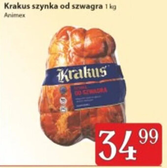 Społem animex krakus szynka od szwagra 1kg oferta