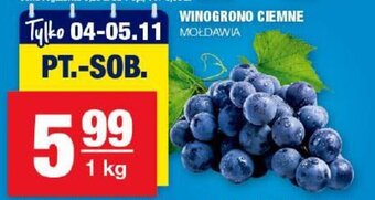 Spar Winogrono ciemne 1kg oferta