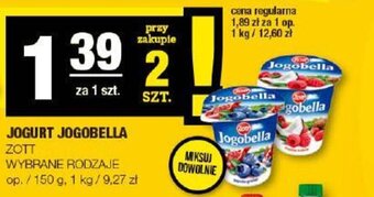 Spar Zott jogurt jogobella 150g oferta