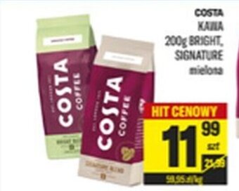 TomiMarkt costa kawa 200g bright signature mielona oferta