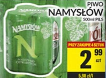 TomiMarkt namysłów piwo 500ml pils oferta