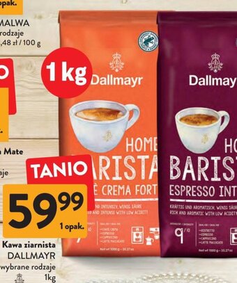 Intermarche Dallmayr kawa ziarnista 1kg oferta
