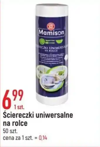 E.Leclerc Mamison ściereczki uniwersalne na rolce 50szt. oferta