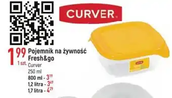 E.Leclerc Curver pojemnik na żywność Fresh&Go 250ml oferta