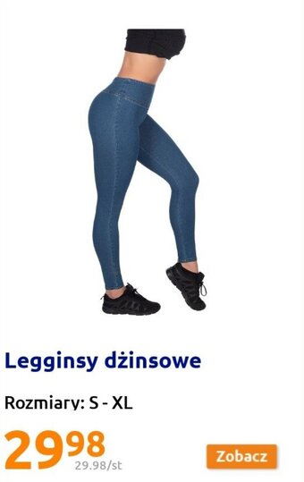 Action legginsy dżinsowe s-xl oferta