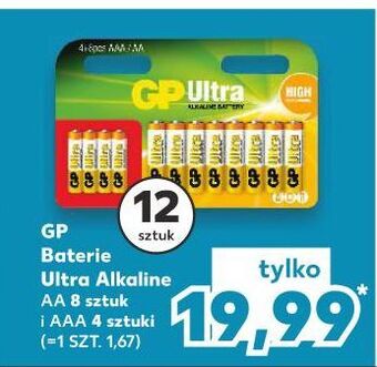 Kaufland Baterie alkaliczne lr6/aa gp ultra oferta