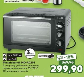 Kaufland Piekarnik mini mo-a0201 switch on oferta