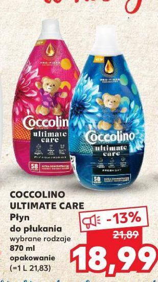 Kaufland Płyn do płukania fuchsia passion coccolino ultimate care oferta