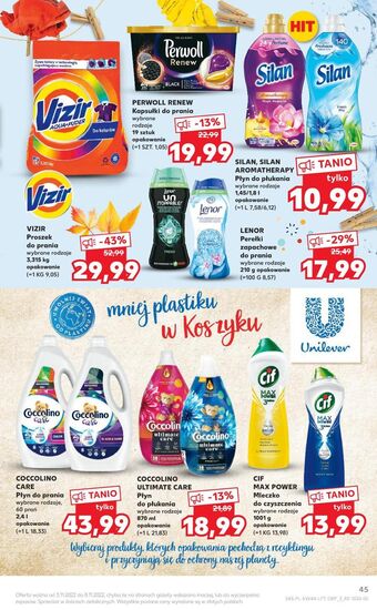 Kaufland Płyn do płukania magic magnolia silan aromatherapy oferta
