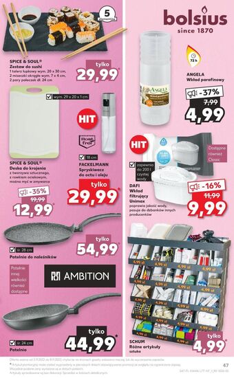 Kaufland Wkład parafinowy angela 72 h bolsius oferta