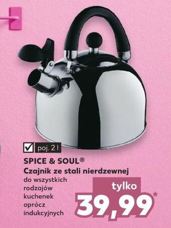Kaufland Czajnik 2l spice&soul oferta